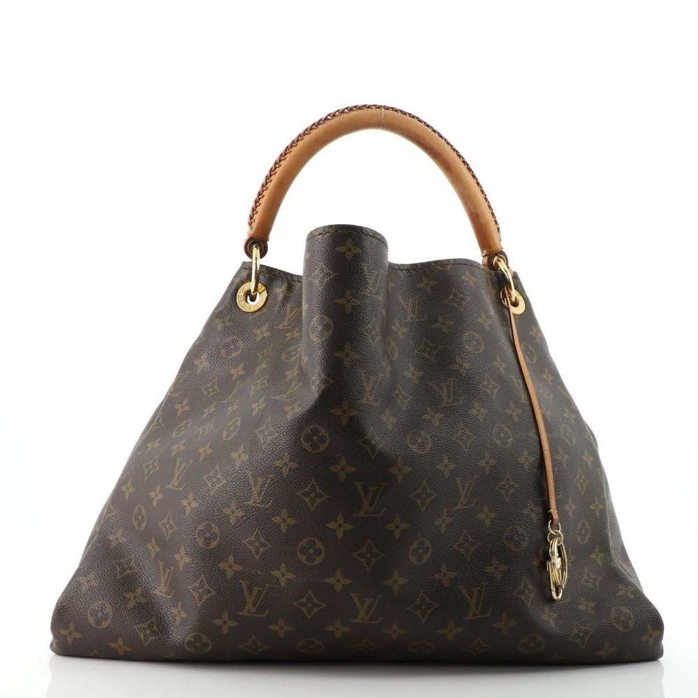 Artsy MM Monogram Canvas Hobo Bag